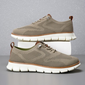 Chaussures de course légères de luxe pour hommes, style décontracté et sportif, à lacets, respirantes, avec tige en maille et semelle extérieure en EVA - Product Image 3