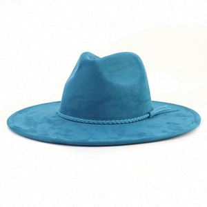 Chapeaux Fedora Vintage de Haute Qualité à Large Bord pour Vente en Gros, Chapeaux de Cowboy Western en Feutre pour Cowgirl, Pêche et Fêtes - Product Image 4
