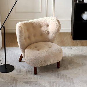 Chaise de salon moderne en velours, confortable et imperméable, idéale pour la maison, le bureau ou le salon - Offre spéciale - Product Image 1
