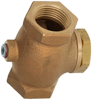 Vanne de retenue en ligne 3/4 FPT pour compresseur d'air - Vanne anti-retour en acier inoxydable étanche pour systèmes pneumatiques