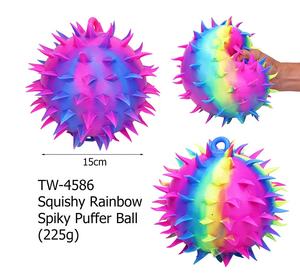 Fidget <span class=keywords><strong>Puffer</strong></span> <span class=keywords><strong>Duck</strong></span> Toy avec Afro Hair Funny TPR Sensory Stress Relief Toy - Product Image 3