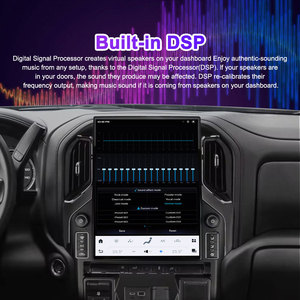 15.6 Inch 2K Đa Phương Tiện Xe Đài Phát Thanh Navigation Carplay <span class=keywords><strong>Android</strong></span> Màn Hình Cho Chevrolet Silverado GMC Sierra 2019 2020 2021 2022 2023 - Product Image 4