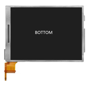 อะไหล่หน้าจอแสดงผลด้านบนหน้าจอ LCD สำหรับ <span class=keywords><strong>Wii</strong></span> U New3DSXL NDSL nddi sixl New3DS NDS 3DS 3dsxl แผงหน้าจอคอนโซล - Product Image 5
