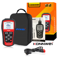 Escaner automotriz MS509 máquina de diagnóstico de coche Konnwei KW808 herramientas de diagnóstico automático OBD2 escáner máquina de diagnóstico para todos los coches