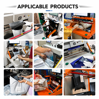 Machine automatique de scellage et d'étiquetage de sacs de courrier pour l'emballage de vêtements e-commerce