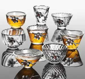 Japonca önerilen cam küçük çay bardağı teneke yüksek sıcaklığa dayanıklı cam tek fincan master kişisel bardak Kung Fu çay seti