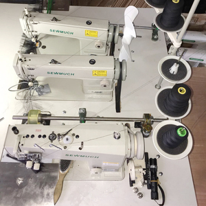 Machine à coudre à double aiguille à 3 têtes pour la fabrication de perruques, de postiches et de mèches capillaires - Product Image 4