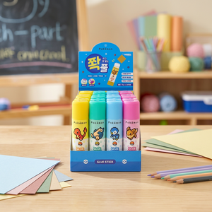 Bâton de colle liquide Pixel Art Pokemoned 8g 24PCS/Boîte Fournitures scolaires pour enfants Papeterie Anime Dessin animé Rétro 8 bits Artisanat KR AB0106 - Product Image 3