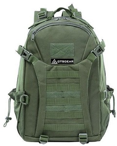 BPL50 C3 GTSGEAR Unisexe Camping En Plein Air Sport Toile Sac À Dos avec Fermeture À Glissière 50x34x18cm pour Voyage et Randonnée - Product Image 5