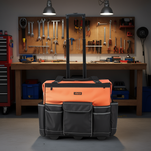Bolsa de Herramientas Rodante Vevor, 20 cm de Profundidad, 27 Bolsillos, Impermeable, Resistente, Almacenamiento Universal para Herramientas - Product Image 2