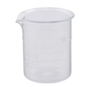 Béchers Nikko Tpx en plastique 1-6165 avec poignée, tasse graduée de 300 ml, utilisation en laboratoire - Product Image 3
