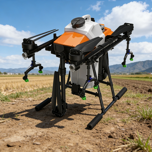 Drone agricole à 4 axes en fibre de carbone avec télécommande et longue portée pour l'agriculture professionnelle et la gestion des champs - Product Image 3