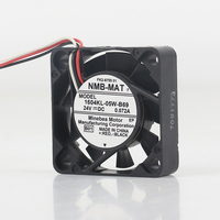Nouveau ventilateur de refroidissement ultra-silencieux NMB 5V 12V 48V DC 24V 0.072A AC EC 4010 40X40X10MM 4CM à trois fils 1604KL-05W-B59 pour onduleur