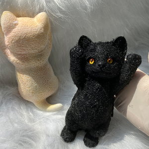 TPR Handmade Soft Mochi <b>Squishy</b> <b>Cat</b> Squeeze Toys New Design Jumbo Fluffy Stretch Fidget Stress Relief Toys <b>Cat</b> Anti Stress Toys - Product Image 4