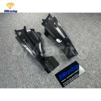 Couvercle de moteur en fibre de carbone sèche de style OEM (5 pièces) pour Audi R8 Gen.2 V10 Plus 2016-2018