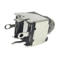 WQP-PJ-301BM WQP-PJ398S-BM PJ-301BM Prise jack audio mono verticale 3,5 mm 12 V 4 broches en laiton à monter sur panneau