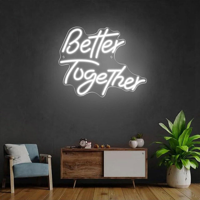 Custom LED Neon Light Sign for Wall Decor Let's Party Neon Lights for Bachelorette Engagement Birthday Wedding Celebrations