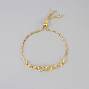 Silver Color Infinity 8 Word Zircon Jewelry Sets for Women <b>Necklace</b> Bracelet Earrings <b>Matching</b> Statement Jewelry Gifts - Product Image 4