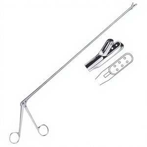 YEOMANN Intestinal Polyous Grasping Forceps Stainless Steel Surgical <b>Clamp</b> General Surgery Instrument - Product Image 3