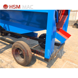 Écran rotatoire mobile de trommel de roche de rebut de HSM pour la séparation de gravier de sable de sol d'agrégats - Product Image 2