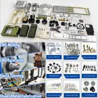 Boîtier en aluminium usiné CNC, anodisé, avec dissipateur thermique intégré, équipement électronique, boîtier CNC personnalisé, boîtier de module électronique