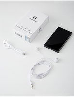 Hbnkh Lecteur de musique Android à écran tactile complet, portable, streaming, musique sans perte, Wifi, téléchargement gratuit, chansons MP3, anciennes chansons, sport