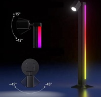 Northland lumière intelligente pour la maison Rgb rétro-éclairage Rechargeable sans fil décoratif lampe de jeu Led Tube barre lumineuse de table pour bureau de joueur