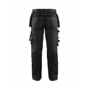 BLAKLADER - 179013709900D120 Pantalones artesanos con elástico Black - EAN 7330509754139 PANTALONES DE TRABAJO DE CARGA - Product Image 2