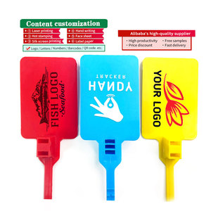 Kunststoff-Diebstahls icherungs etikett Einweg behälter dichtung Sicherheit Kunststoff dichtung etikett für Mann Kleidungs stück - Product Image 3