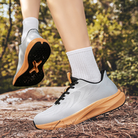Chaussures de course à large bout de haute qualité pour hommes, chaussures de sport respirantes et polyvalentes à plaque carbone, chaussures pour hommes à pied large