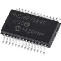 Puce MCU PIC18F25K80-I/SS Composants électroniques neufs d'origine Microcontrôleur 8 bits PIC18F IC SSOP28 PIC18F25K80T-I/SS
