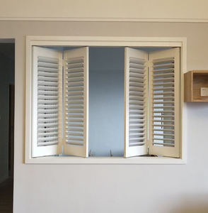 ستائر ZSTARR لليلة والنهار لدرابزين الفناء والأبواب ومظلال النوافذ بدون ثاقب قابل للطي والانزلاق ستائر من الخشب الصناعي للمكاتب والبيوت - Product Image 1