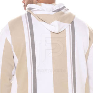 Sudaderas con capucha de algodón 100% para hombre de la mejor calidad, tela de lana de estilo callejero, cuello con capucha MOQ bajo personalizado con diseño de forro - Product Image 6