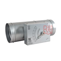 Outils de CVC Amortisseur de conduit rond à arrêt mécanique, débit d'air constant, contrôle du volume, cercle, amortisseur pour systèmes de CVC