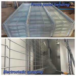 Cercas para Jardín Galvanizadas con Recubrimiento en Polvo, Cercas de Malla Curva, Cercas de Malla Metálica 3D, Malla Metálica para Cercas - Product Image 3