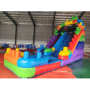 Structure gonflable avec <span class=keywords><strong>toboggan</strong></span> aquatique et <span class=keywords><strong>piscine</strong></span> amovible pour les fêtes d'enfants, les jeux en intérieur et les événements festifs - Product Image 3