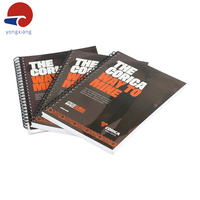 Carnet à spirale personnalisé à couverture souple, journal quotidien, impression promotionnelle pour cadeau d'entreprise, écriture au bureau, OEM en gros