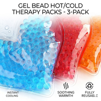 Mini compresse de gel chaude et froide en forme de cœur, réutilisable, apaisante, avec perles de gel rafraîchissantes, masque pour les yeux, compresse de gel pour les lèvres, pour promotion