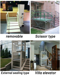225 किलोग्राम हाइड्रोलिक ड्राइव इलेक्ट्रिक झुकाव प्लेटफॉर्म बाधा लिफ्ट - Product Image 6