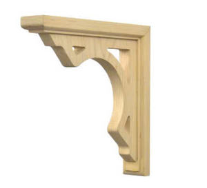 Ménsulas Modernas de Madera Maciza de Mediados de Siglo, Duraderas, Ecológicas, Superficie Lisa, Fácil Instalación para Hogar, Hospital, Villa - Product Image 3