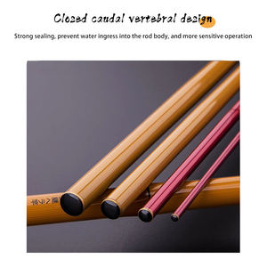 Pour <span class=keywords><strong>RYOBI</strong></span> RANMI chargeur de voyage carpe pôle 2.7m-4.5m ultra-léger en Fiber de carbone filature canne à pêche EVA pour leurre pêche lacs rivières - Product Image 5