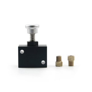 Valve de blocage de frein Auso-Racing DPP004-BK en alliage d'aluminium, blocage de stationnement hydraulique pour mise à niveau et rétrofit - Product Image 3