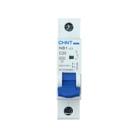 Disjoncteur Chint NB1-63 certifié SAA Australie 6kA 1P 2P 3P 6A 10A 16A 20A 25A 32A 40A 50A 63A AS/NZS 60898 CHNT