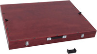 Chevalet de puzzle en bois réglable, surface de travail en feutre antidérapante, table de puzzle inclinable portable pour jusqu'à 1500 pièces