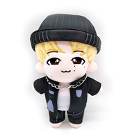 Étoile personnalisée pour bébé en peluche vêtements portables poupée idole mascotte en peluche jouet en peluche faire des peluches personnalisées à partir du dessin