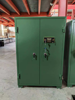 Armoire de rangement pour armes à feu en acier sur mesure, double porte, serrure à clavier numérique, coffre-fort pour armes à feu, sécurité antivol, casier de rangement pour armes à feu