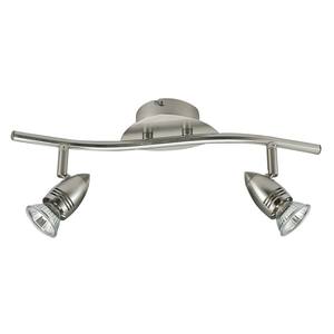 SPOT SUNNY 2 LUCI NIKEL 37,8X16CM - 2XGU10 5W LED 2700K 400lm - Product Image 1