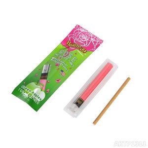 Papier à rouler Kingsize 110 mm de la marque Honeypuff, saveur de fruits mélangés roses, parfumé, avec filtre en verre pré-roulé, en chanvre - Product Image 3