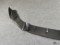 Kit de séparateur de pare-chocs avant léger personnalisé pour BMW X3M X4M, style AE amélioré, en fibre de carbone, kit carrosserie pour lèvre de pare-chocs avant