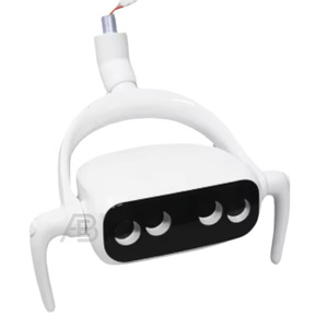 Thiết bị nha khoa đơn vị ghế nha khoa với 4 bóng đèn LED màu trắng tinh khiết hoạt động bằng miệng đèn nha khoa cảm ứng ánh sáng - Product Image 1